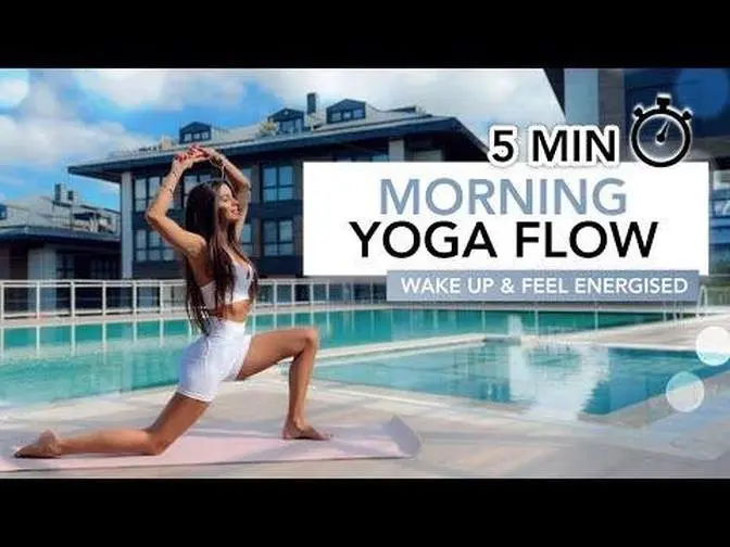 Min Morning Yoga Flow Morning Yoga Wake Up Feel Energized