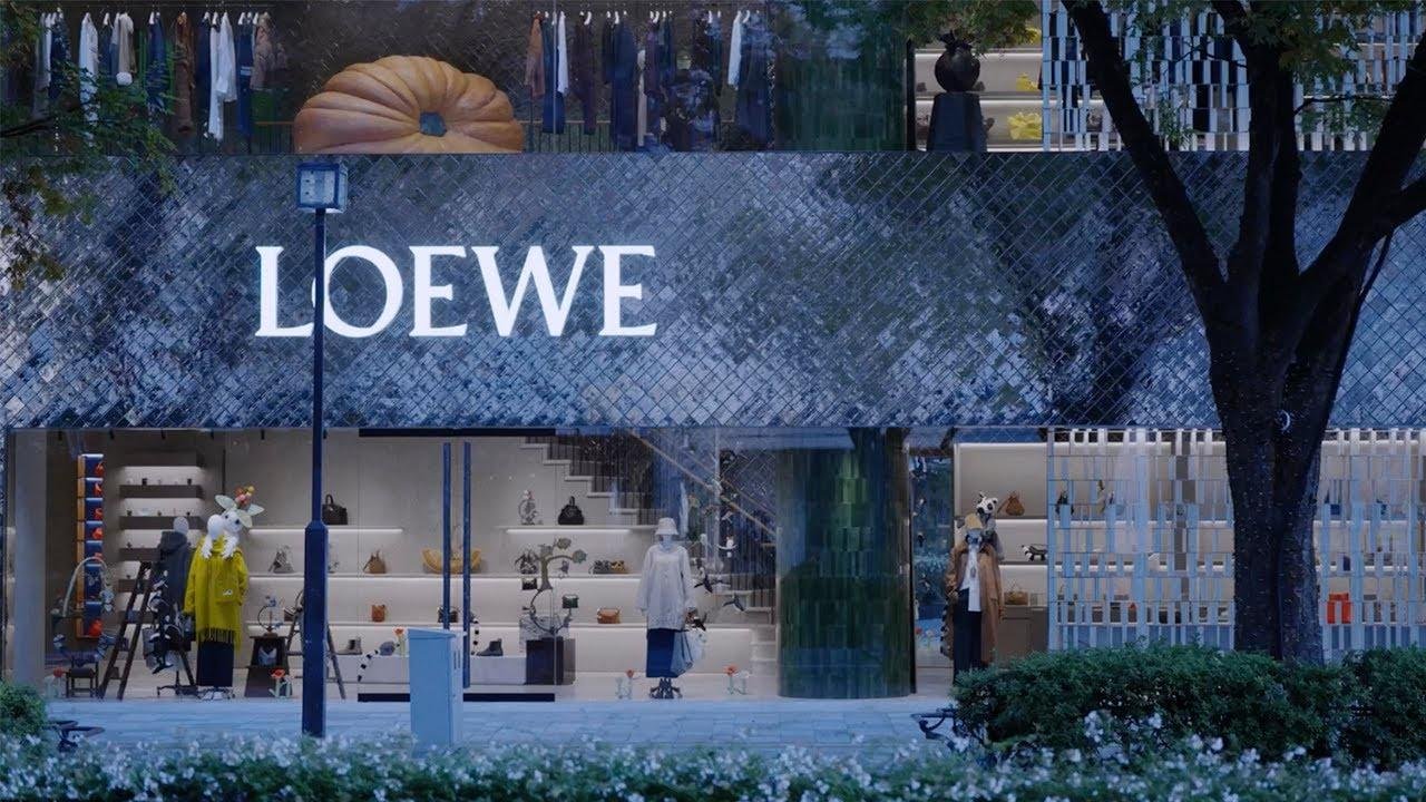 LOEWE Inside CASA LOEWE Omotesando Videos LOEWE Gan Jing World