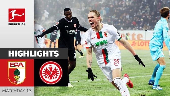 (Bundesliga 2023/2024): Highlights Augsburg - Frankfurt