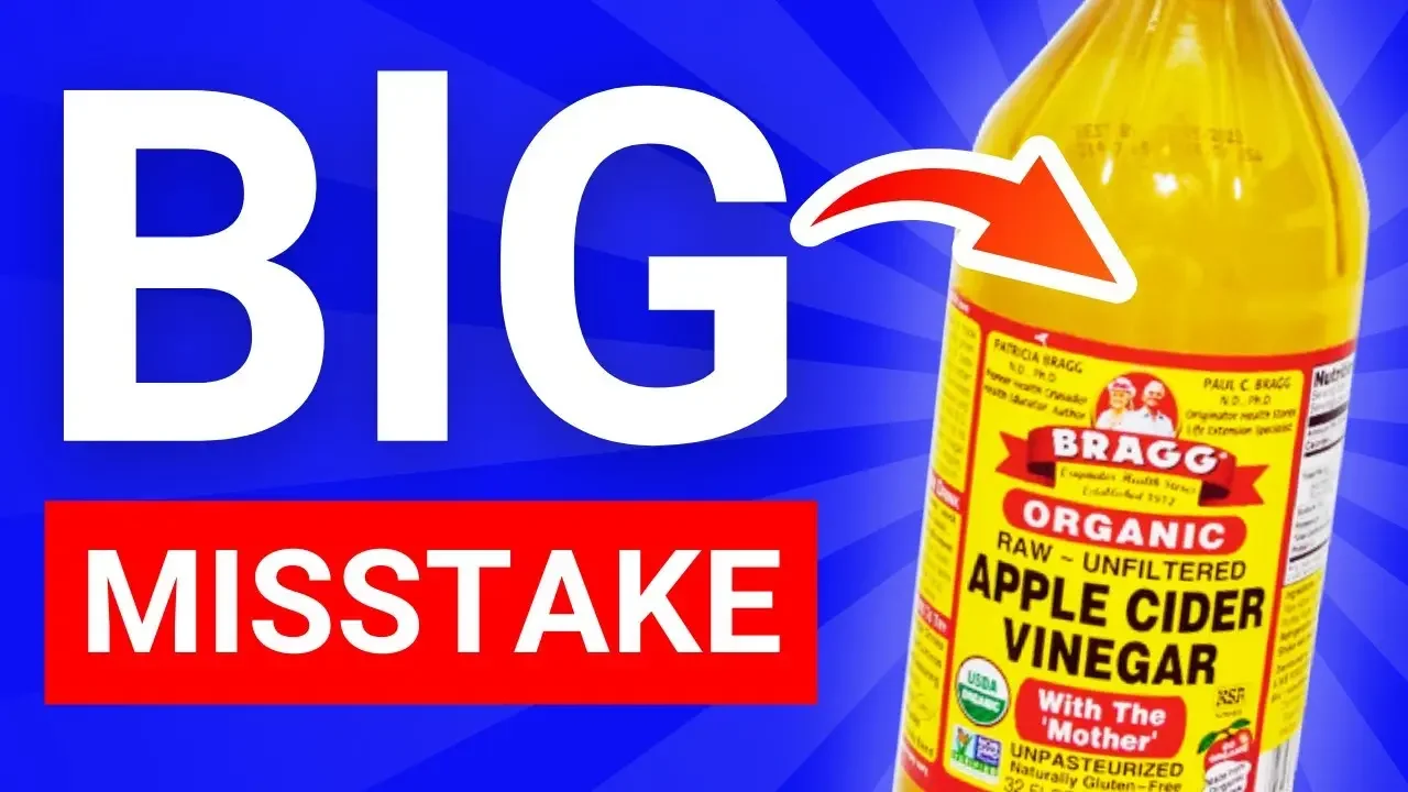 Don't Use Apple Cider Vinegar Like This