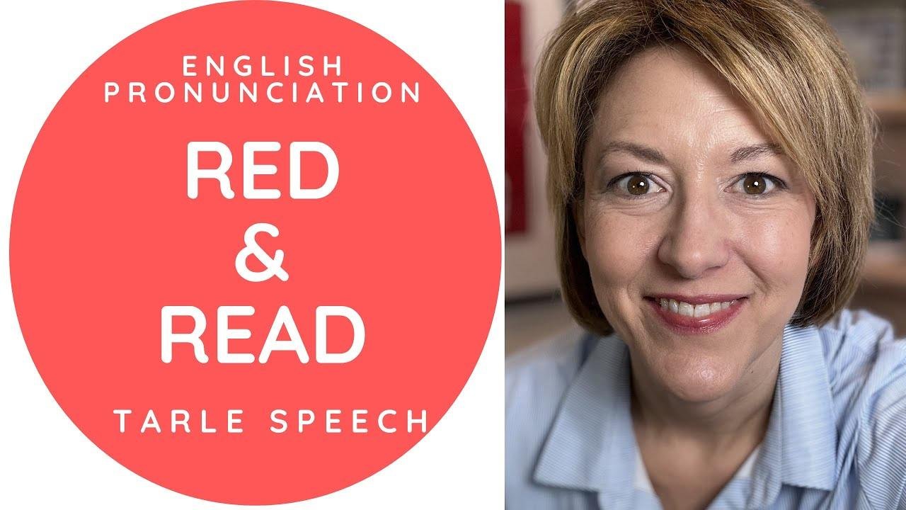 Learn How to Pronounce RED & READ - American English Homophone ...