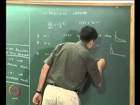 Mod-07 Lec-30 Ordinary Differential Equations (initial value problems) Part 6