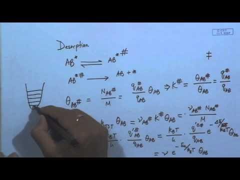 Mod-01 Lec-13 Theories of Reaction Rate (Contd.)