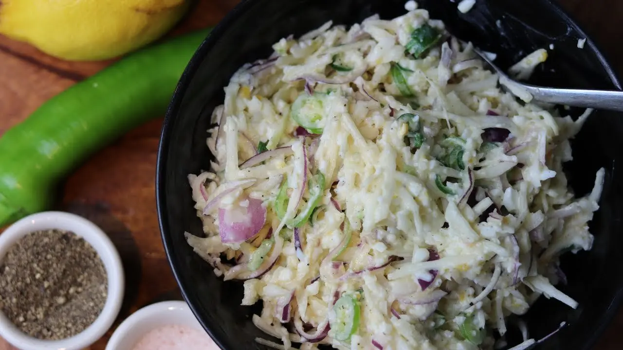 Egg Cabbage Salad | Simple Easy Egg Cabbage Recipe