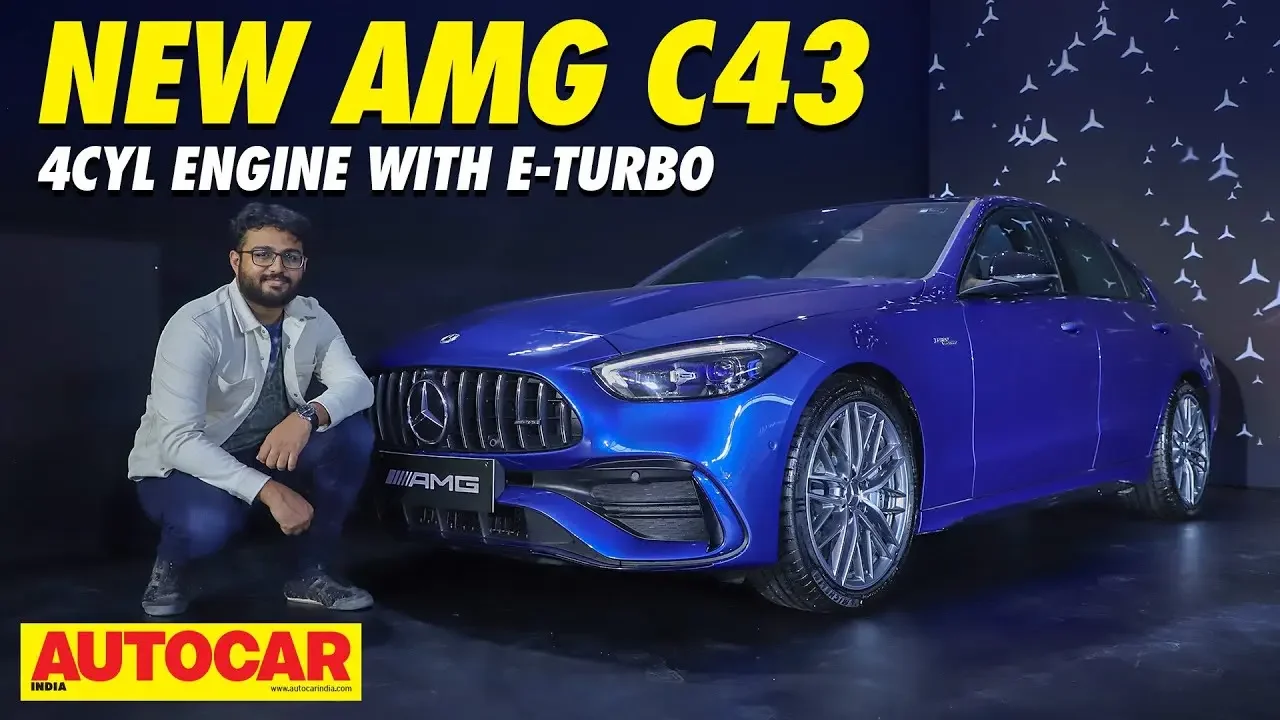 Mercedes-AMG C43 4MATIC - Merc's 408hp sedan to rival the BMW M340i and Audi S5 | Autocar India