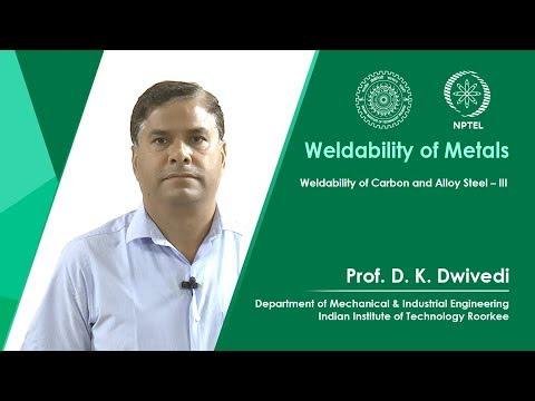 Weldability of Carbon and Alloy Steelâ€“III