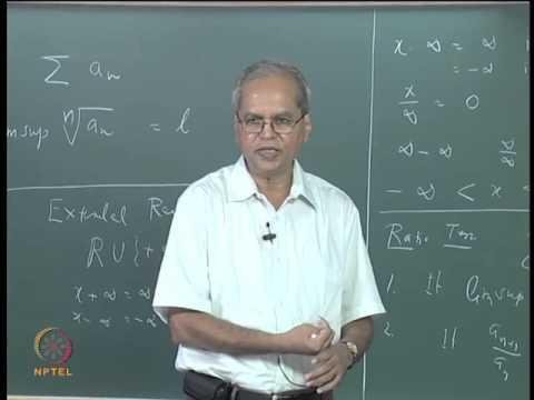 Mod-02 Lec-12 Series of nonnegative Real Numbers