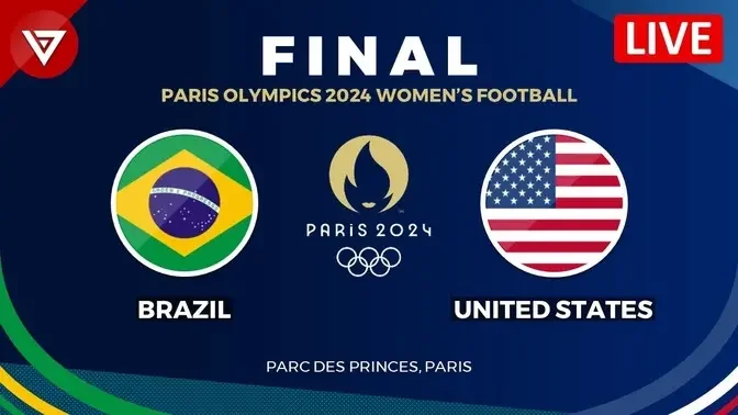 BRAZIL vs USA - FINAL WOMEN'S FOOTBALL PARIS OLYMPICS 2024 Preview & Predictions Gold Medal Match