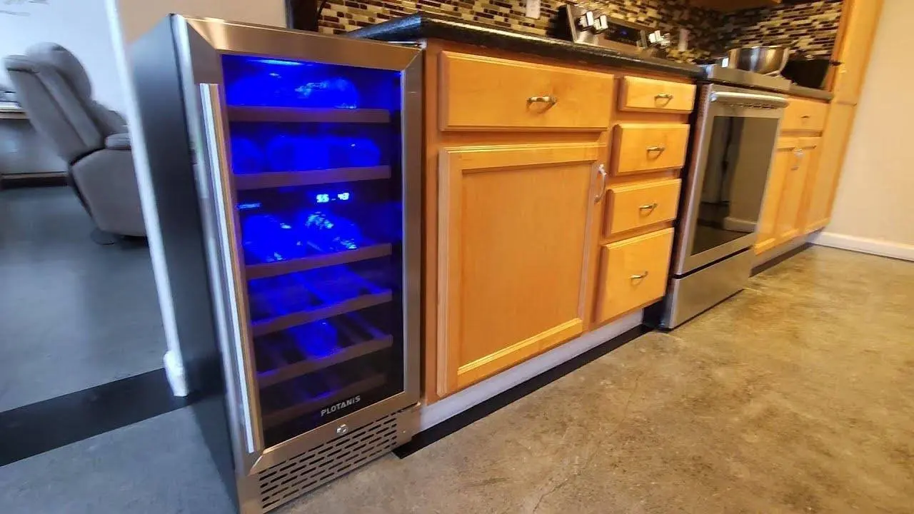 Plotanis wine cooler with DUAL climate control UNBOXING and REVIEW