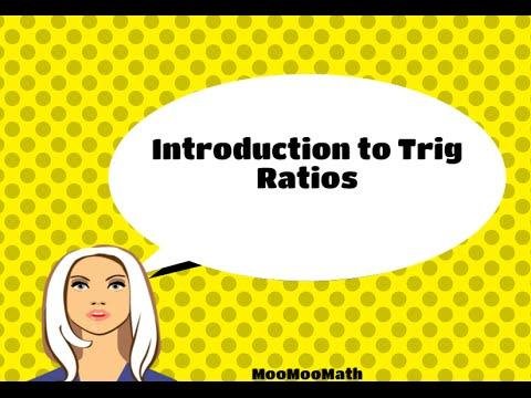 Introduction to the Trig Ratios and SOH CAH TOA
