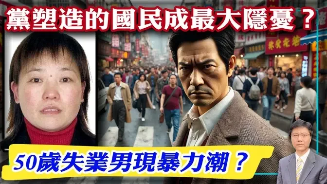 党塑造的国民成最大隐忧？50岁失业男现暴力潮？