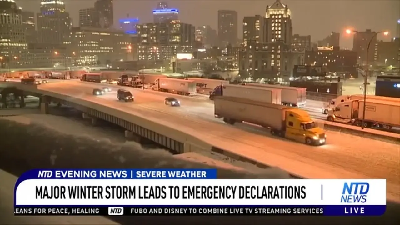 Major Winter Storm Leads to Emergency Declarations