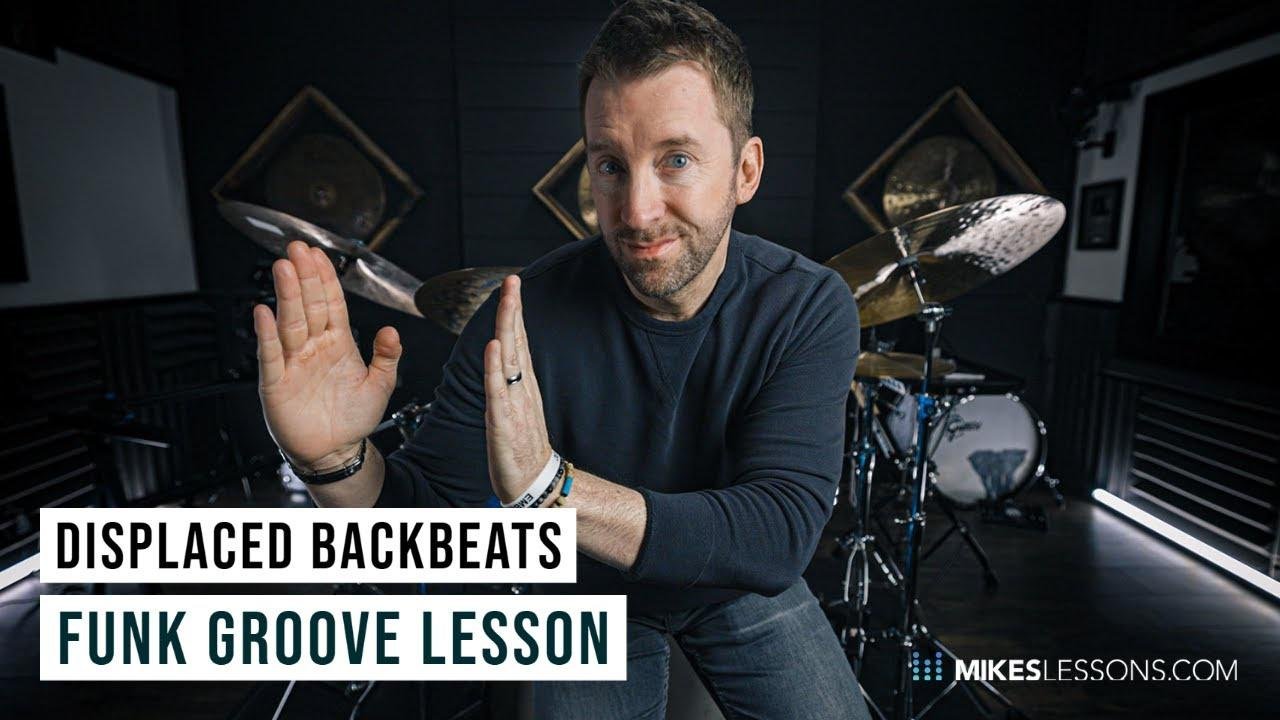 Displaced Backbeat Funk Groove | Drum Lesson
