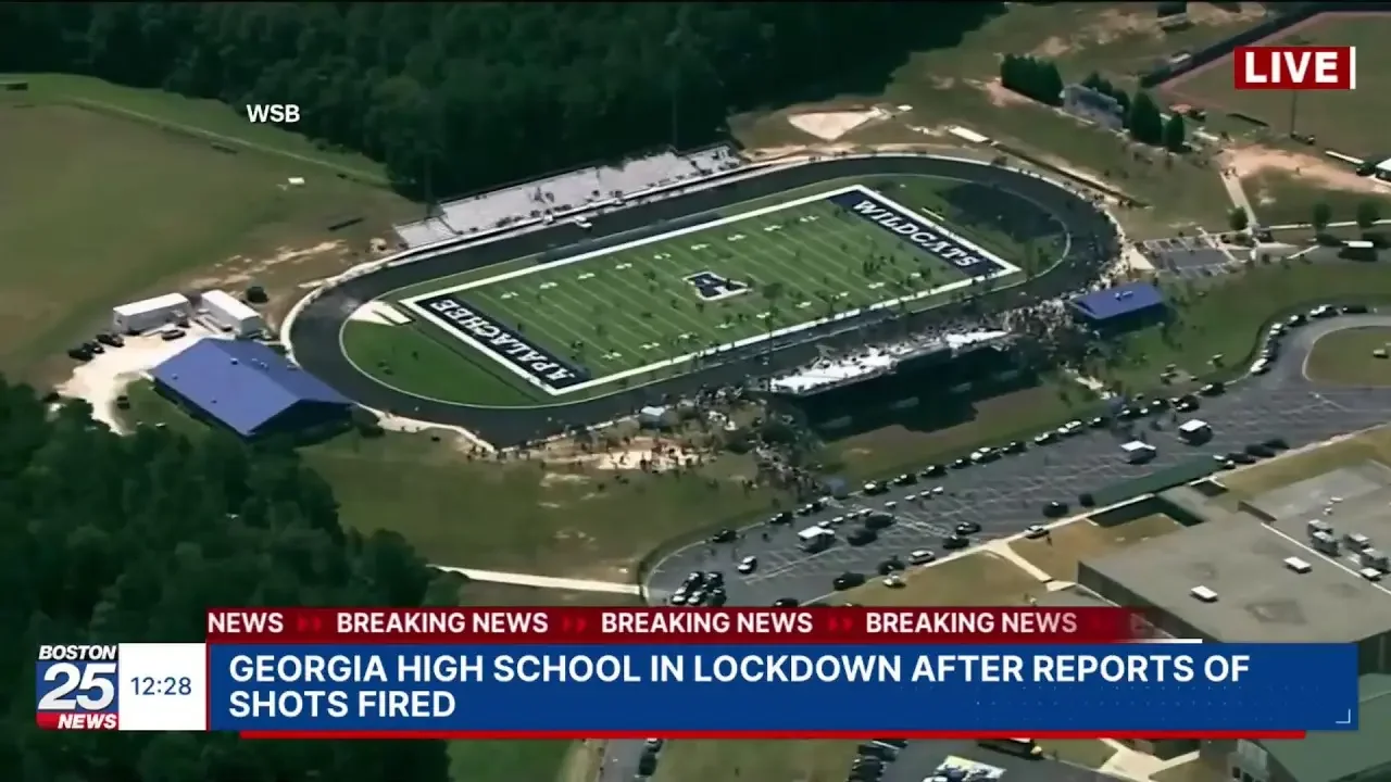 LIVE VIDEO: Georgia high school in lockdown after reports of shots fired.
