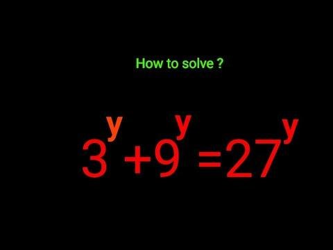 A Nice Math Problem ✍️ Exponential Equation ✍️