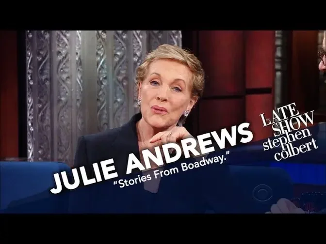 Dame Julie Andrews Makes A Grand Return To The Ed Sullivan Theater ...