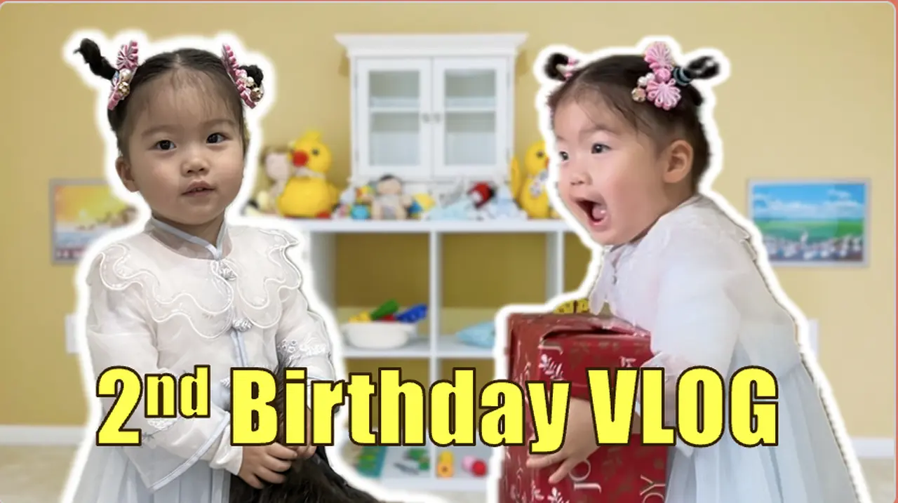 2nd Birthday VLOG! Gifts Unboxing. First Time Perform on Stage.  #gjwbabies #birthday