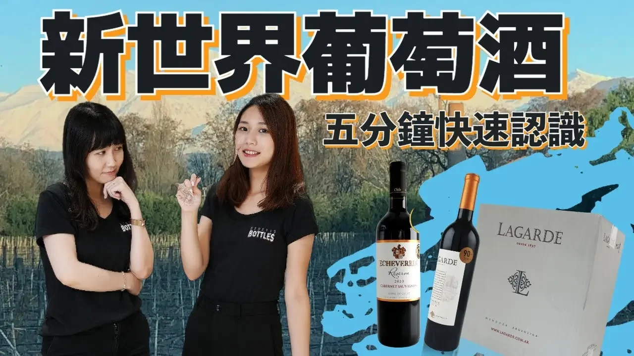 【99小學堂】新世界葡萄酒 五分鐘快速學會南美洲葡萄酒 佳釀聖地 阿根廷拉加德酒莊/ 智利Echeverría酒莊
