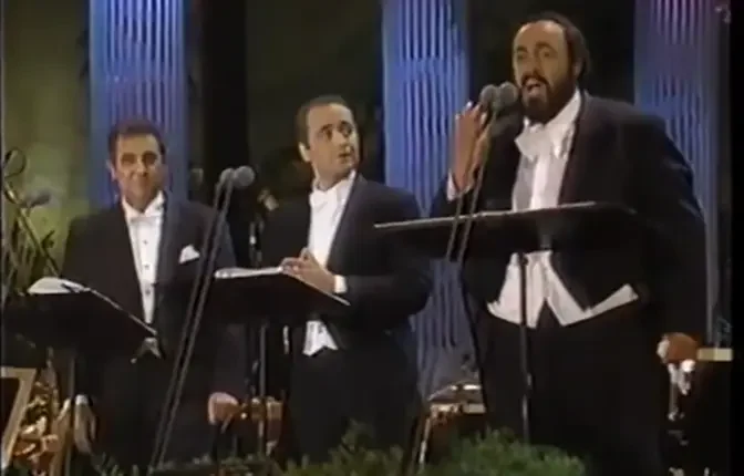 O' Sole Mio - Los Angeles 1994... Emozionare Scherzando...| The Three Tenors