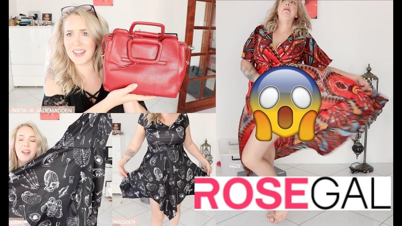 Plus Size Clothing Haul & Try on! ROSE GAL? Worth it? Good Quality?