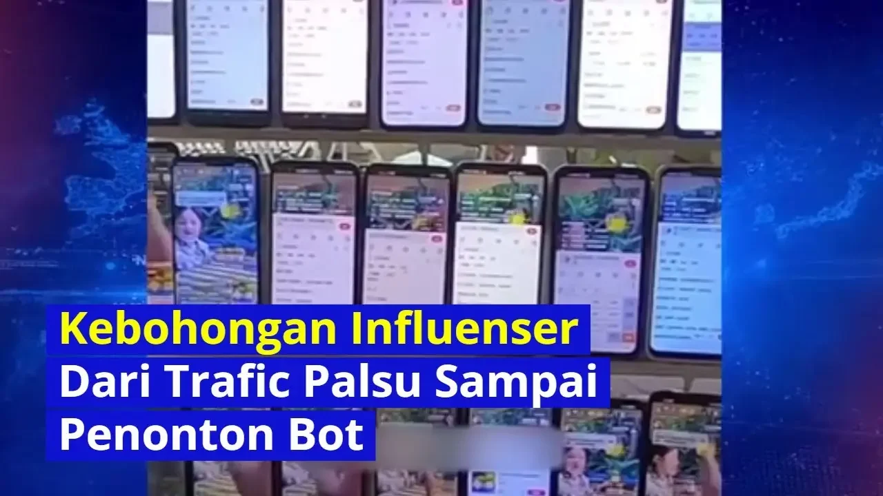 Kebohongan Influenser: Dari Trafic Palsu Sampai Penonton Bot