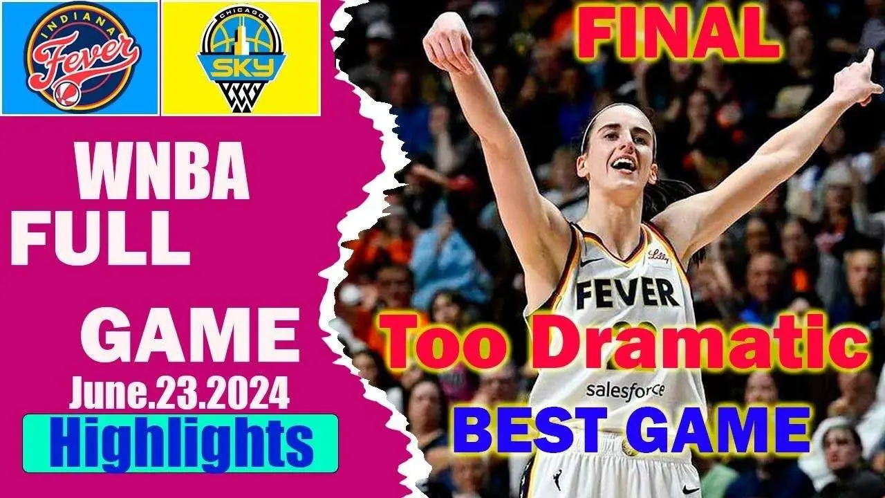 Indiana Fever vs Chicago Sky (06/23/24) FULL HIGHLIGHTS | Women's Basketball | 2024 WNBA