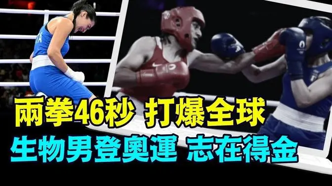 「義大利選手被打爆鼻梁 高喊：太不公平」No.01（08/01/24）#巴黎奧運 #拳擊