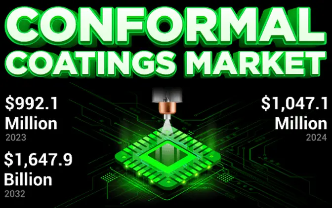 Conformal Coatings Market Size, Trends Analysis 2032