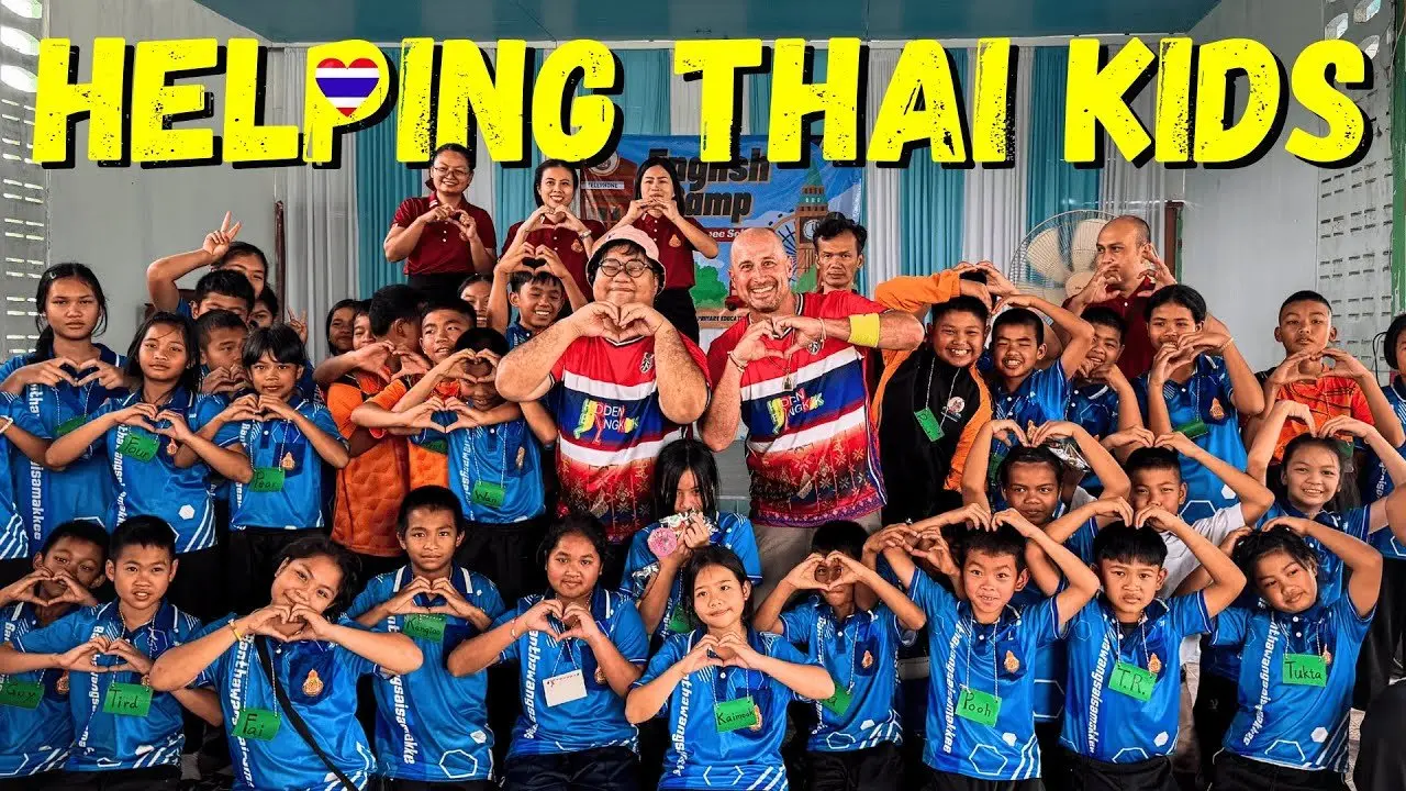 Giving Back in Thailand 🇹🇭 | Teaching Kids, Football & Changing Lives