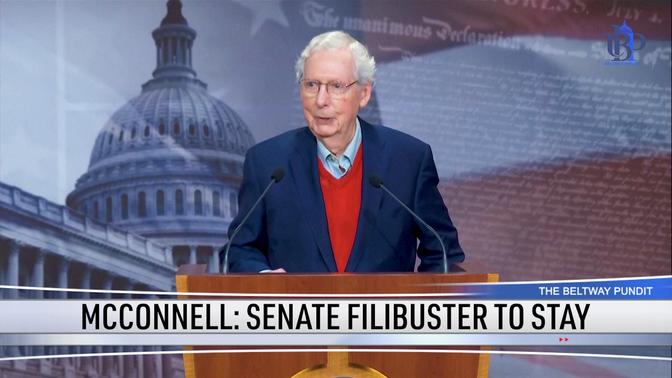 McConnell Says Filibuster Will Remain in the US Senate