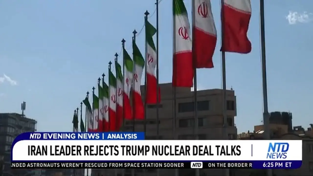 Iran Leader Rejects Trump Nuclear Deal Talks
