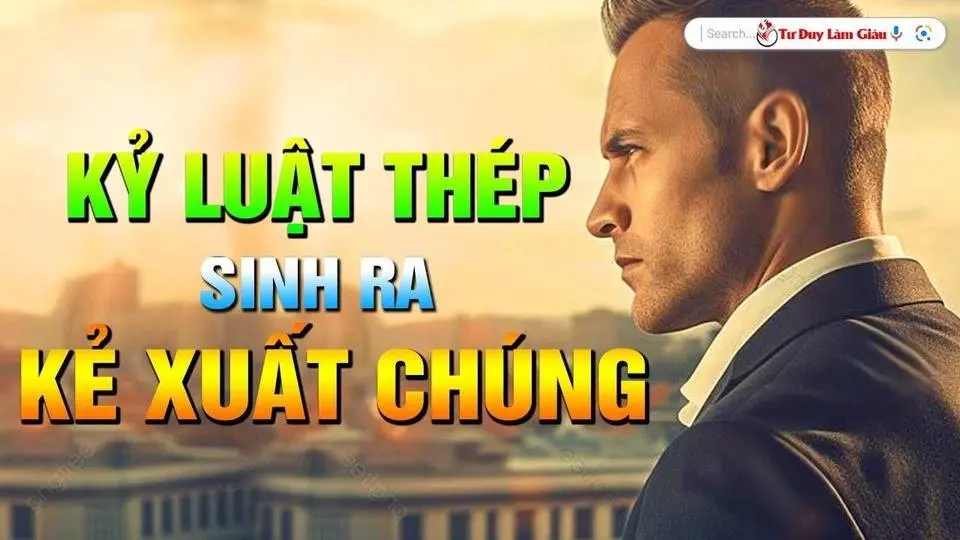 KỶ LUẬT THÉP TẠO NÊN NGƯỜI XUẤT CHÚNG - ĐƯỜNG TẮT TỚI THÀNH CÔNG | Tư Duy Làm Giàu