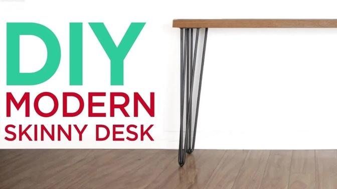 DIY Skinny Desk | 7