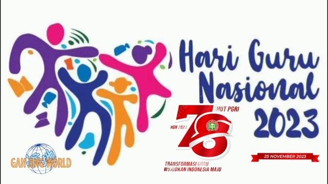 Commemorating the 78th National Teacher's Day 2023 in the city of Malang - Indonesia