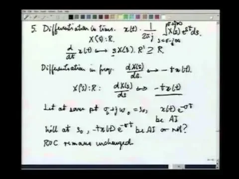 Lecture-42 Properties of Laplace Transform