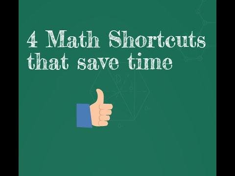 4 Timesaving Math Shortcuts
