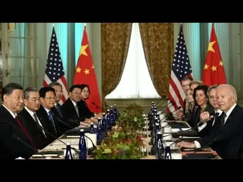 中美關係：表面風平浪靜，實質針鋒相對。