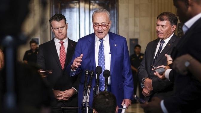 Schumer Discusses Tax Relief for American Families and Workers Act