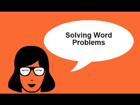 Math Word Problems-One step equations