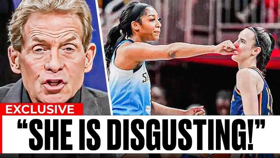 Basketball community reacts to Angel Reese's HARD foul on Caitlin Clark!