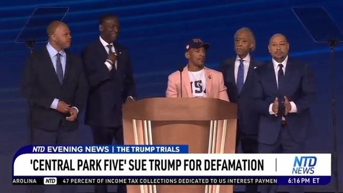 'Central Park Five' Sue Trump for Defamation