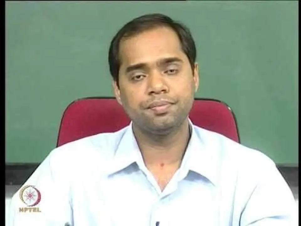 Mod-05 Lec-22 The Nyaya Philosophy - VIII