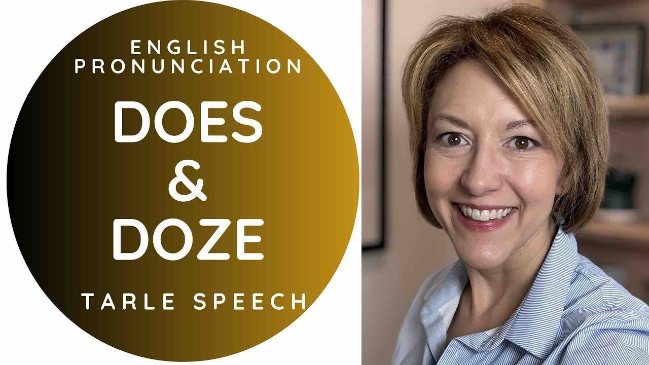 Learn How to Pronounce DOZE & DOES - American English Homophone ...