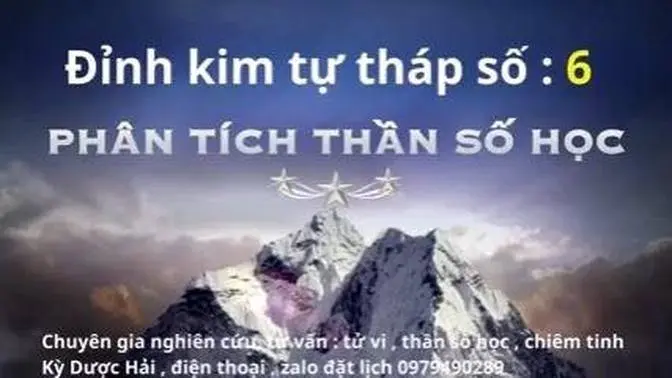 Thần số học , Đỉnh kim tự tháp số 6