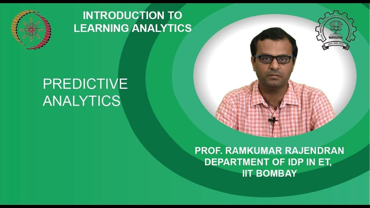 Lecture 14 : Predictive Analytics