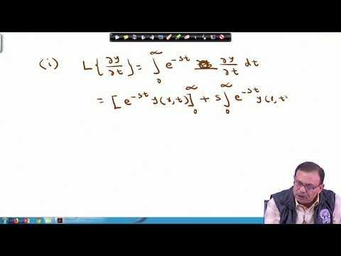 Lecture 44: Solution of Partial Differential Equations using Laplace Transform