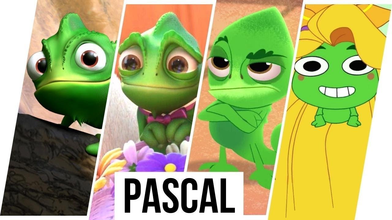 Pascal the Chameleon Evolution / Rapunzel's pet (Tangled)