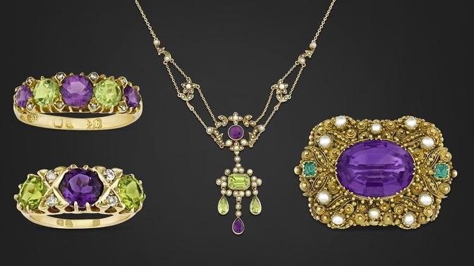 Victorian Suffragette Jewelry | M.S. Rau Antiques