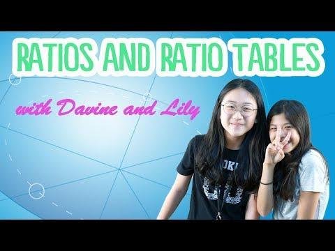 Ratios and Ratio Tables with Davine and Lily