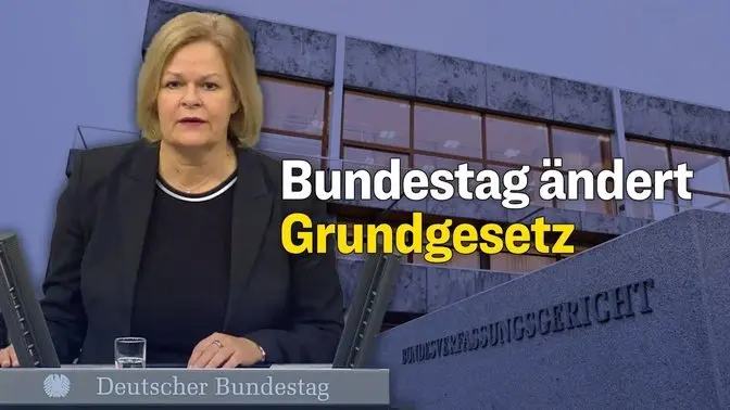 Stärkung des Bundesverfassungsgerichts „damit die Feinde unserer Demokratie kein Einfallstor haben“